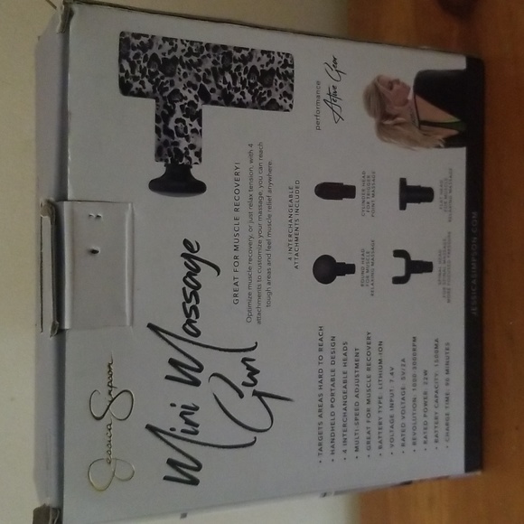 Jessica Simpson Mini Massage Gun - Picture 2 of 2